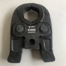 DeWalt 1-1/4" Compact Press / Pressing Tool Crimper / Crimping Jaws (3c)