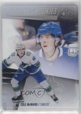 2023 Upper Deck SP Game Used Authentic Rookies Crystal /25 Cole McWard #210 1os2