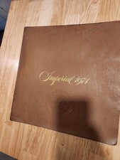 1974 Imperial Sales Brochure Chrysler Lebaron Oem Original Deluxe 1974 Imperial Sales Brochure Chrysler Lebaron Oem Original Deluxe