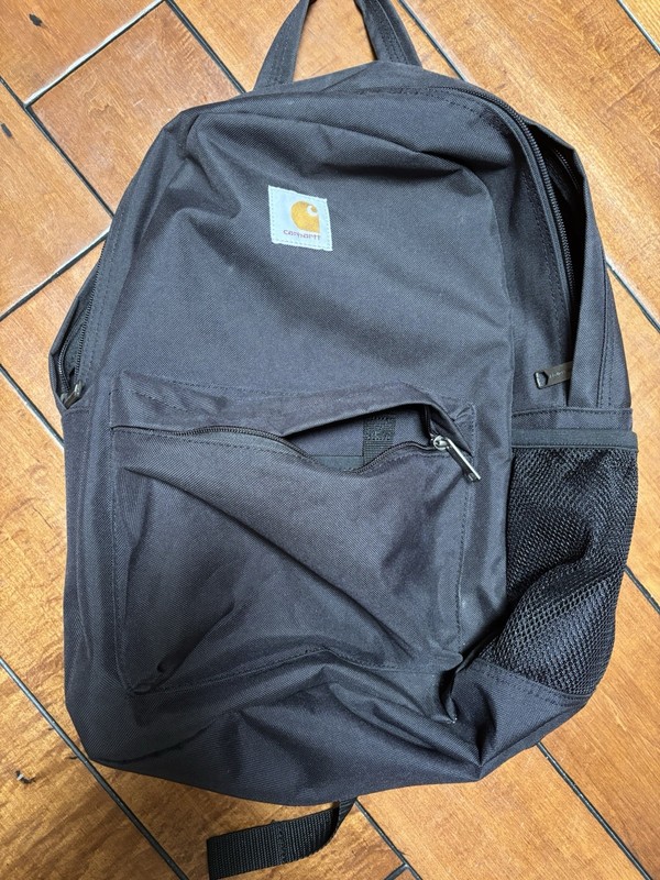 Carhartt Black Small Backpack Bag School Travel