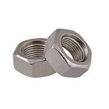 Metric Fine Thread 304 Stainless Steel M6 M8 M10 M12 M14 M16 M18 M20 M24 Hex Nut
