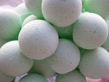 14 bath bombs in Coconut Lime fragrance, gift bag bath fizzies, great for dry sk