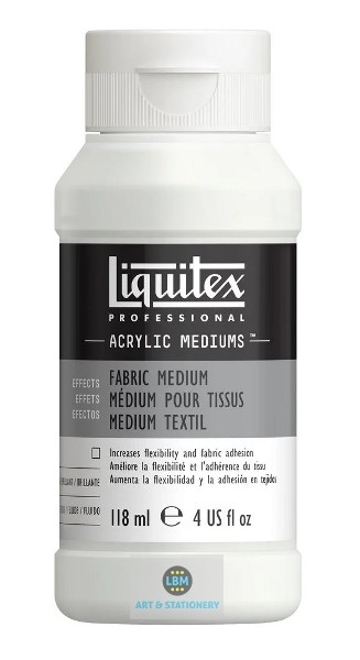 Liquitex Professional Acrylic Fabric Medium Effect 118ml (126804)