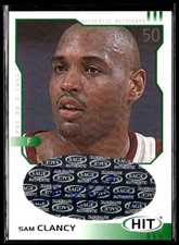 2002 Sage Hit Autographs Emerald #H36 Sam Clancy Jr. - USC