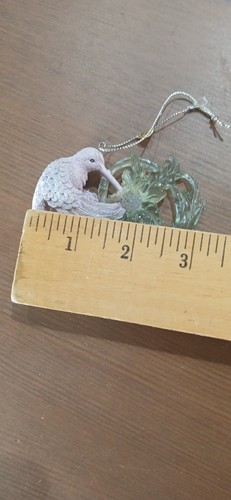Vintage 3" Hummingbird Plastic Ornament - Picture 3 of 8