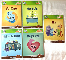 5 Leap Frog Tag Junior Book Phonics Lot