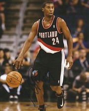 Ronnie Price Portland Trailblazer Unterzeichnet 8x10 Foto R2 COA GFA
