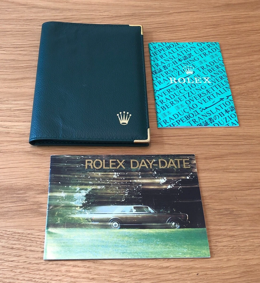 Rolex day date book sale