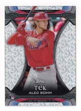 2021 Topps Update Topps Tek 70th Anniversary Box Topper #TTA-25 Alec Bohm