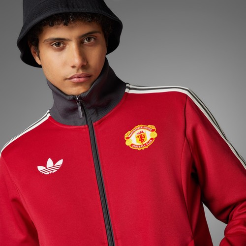 Adidas Manchester United 2024/25 Originals Track Top Jacket | 2XL | IY0055 - Picture 4 of 9