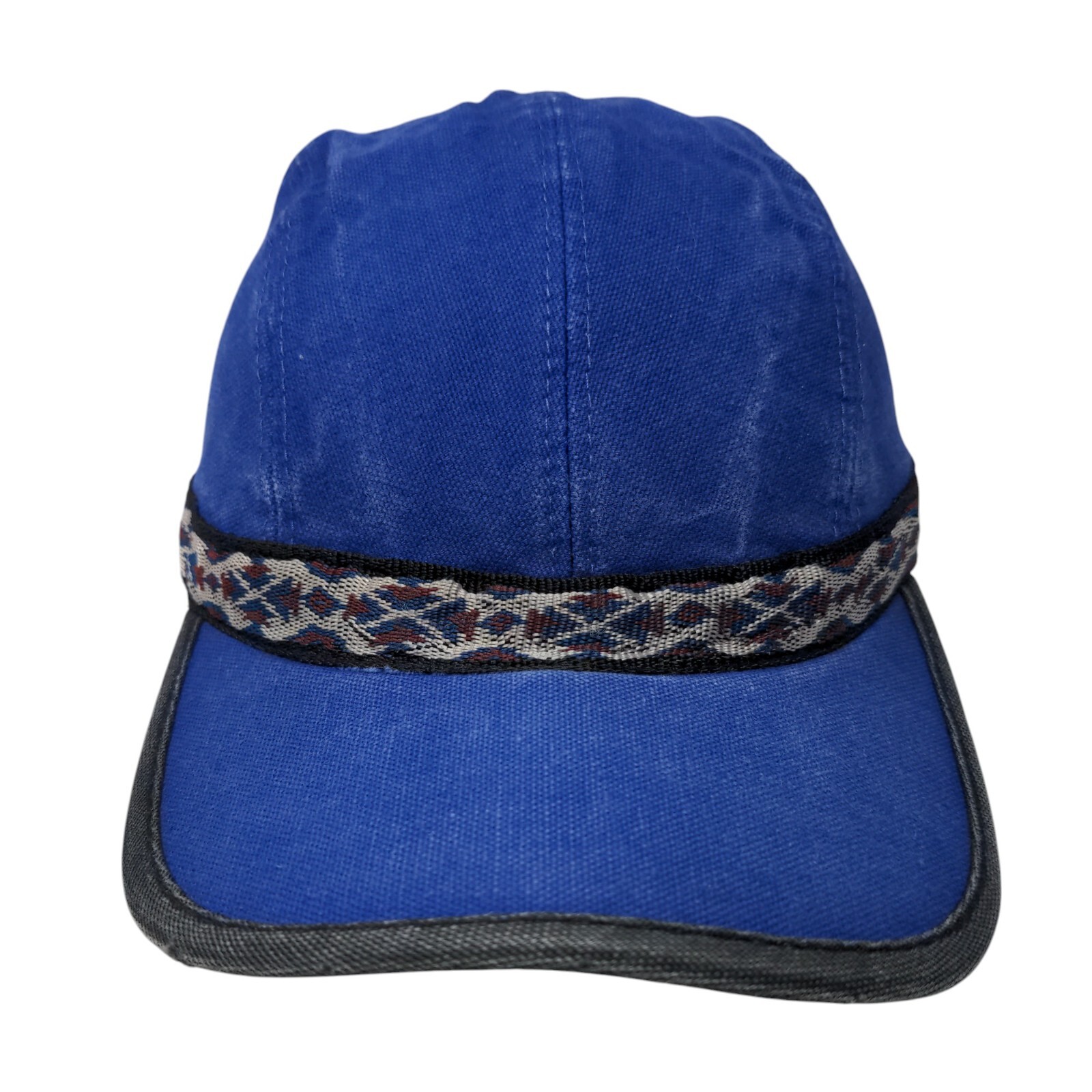Buy Sign Blue KAVU Slideback 5 Panel Cap Blue Small Aztec Adjustable Blank Cotton | eBay