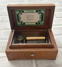 Vintage Swiss Music Box W/3 Songs: Amaryllis, Minuet & Govotte, Mozart *Video*
