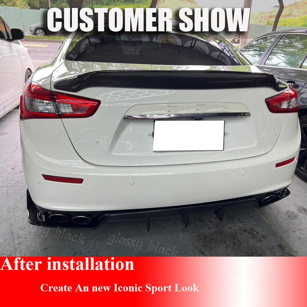 Maserati Ghibli 2014-2016 REAR Rear spoiler