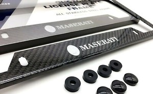 maserati plate frame