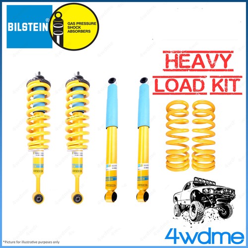 For Toyota Prado 150 Series Bilstein B6 King Coil Spring HEAVY Load 2