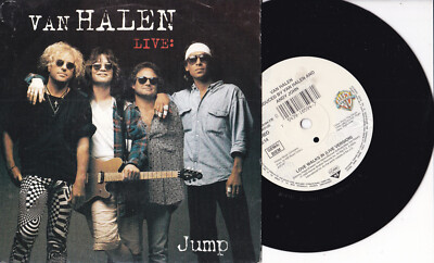 Van Halen -Live: Jump / Love Walks In (Live Version)- 7'' 45 Warner Bros.