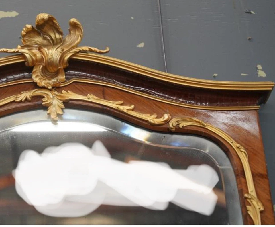 Luis XV - Tocador estilo bronce dorado espejo ajustable. ¡OFERTA! Foto 4 de 4