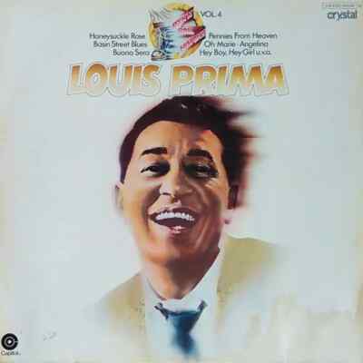 Louis Prima Rock N Roll History Vol. 4 NEAR MINT Capitol Vinyl LP