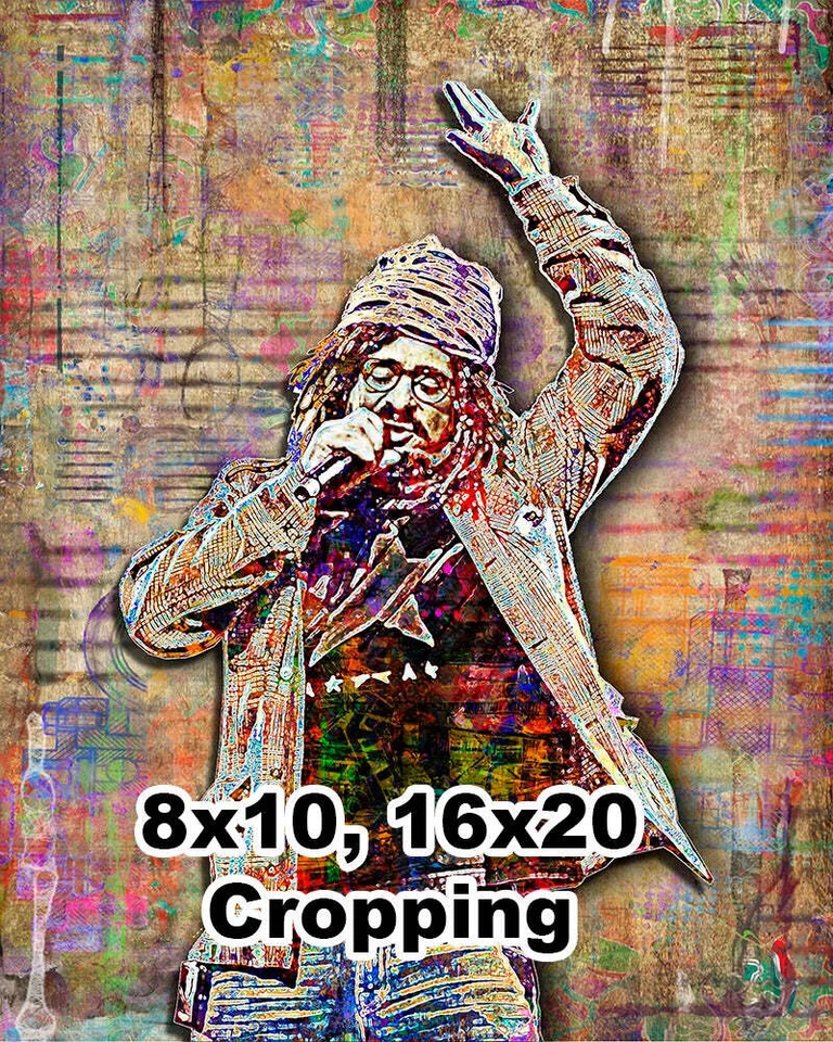 Adam Durtiz of Counting Crows Poster, Counting Crows Tribute free Shipping US - Image 3 of 4