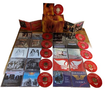 Aerosmith – Box Of Fire (RARE, Limited Edition 13 CD Box Set 1994