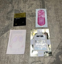 New 4 Assorted Face/eye Masks