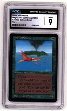 Birds of Paradise - Beta - MTG Magic the Gathering - CGC MINT 9