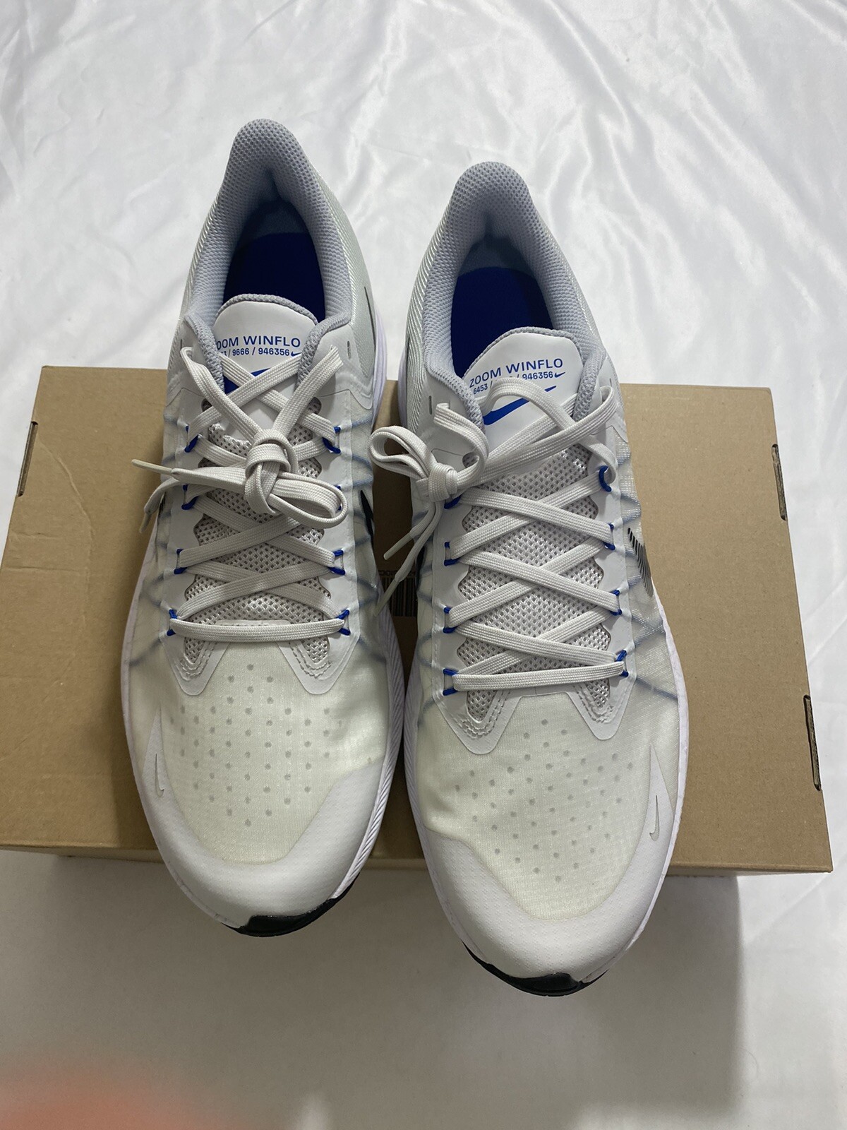 Size 12 Nike Zoom Winflo 8 Low Platinum Tint Black for sale online eBay