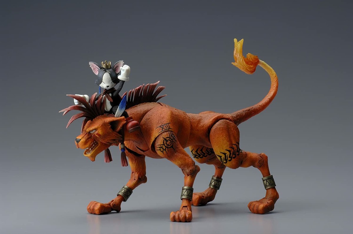 Square Enix Final Fantasy VII Play Arts Red XIII & Cait Sith | eBay