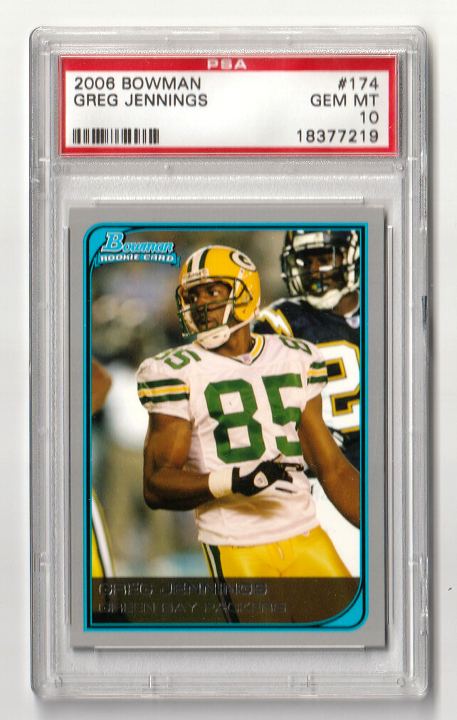 Greg Jennings Bowman #174 Base