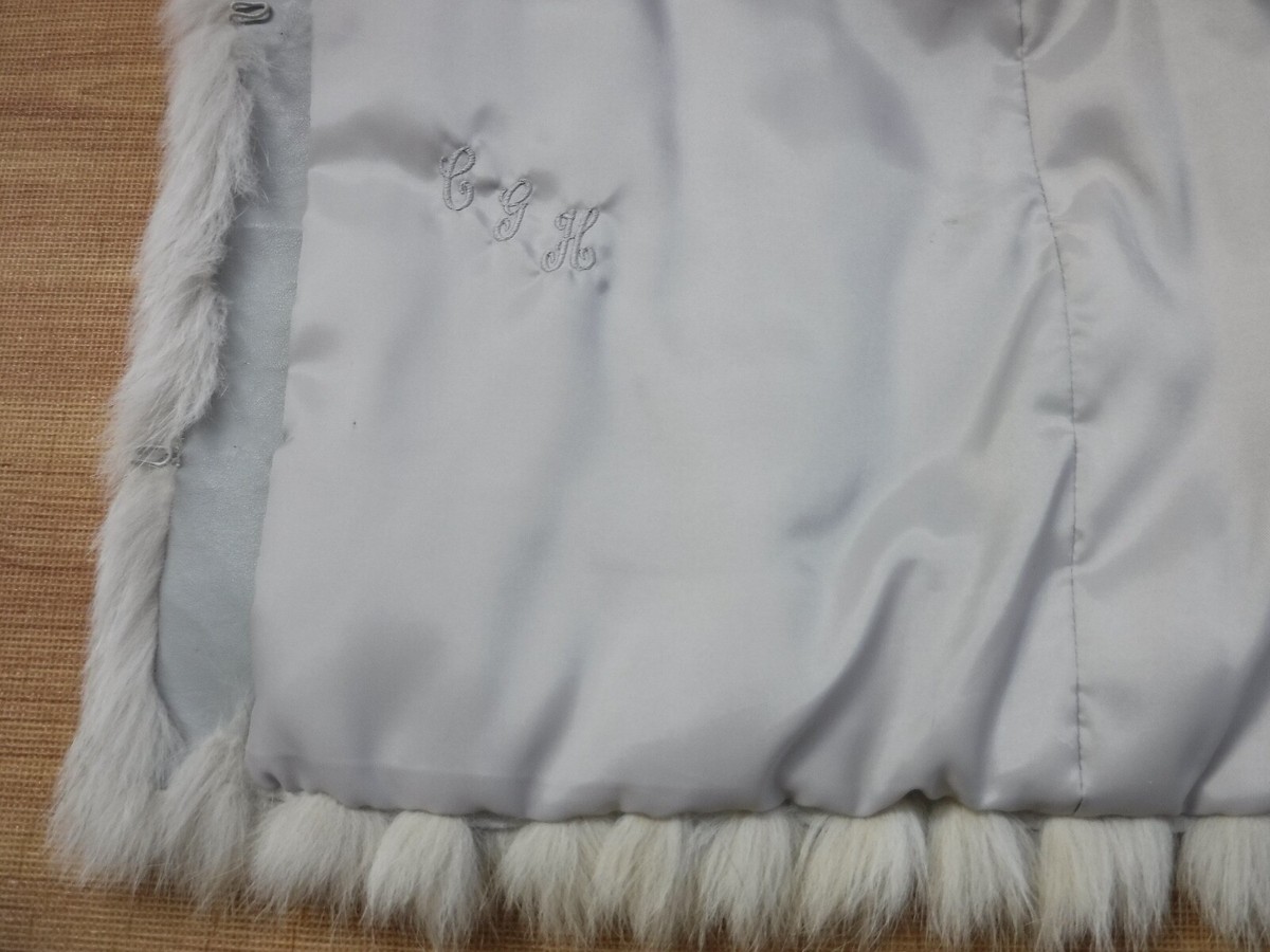 SAGA FOX Guarantee of Quality Hook Button Up Genuine Fox Fur Coat