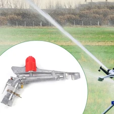 1.5" Irrigation Sprinkler Large Area Watering Spray Gun 360° Adjustable Spraying