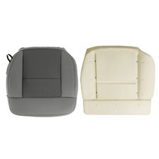 For 2004-2008 Ford F150 Driver Bottom Foam Cushion Cloth Seat Cover Flint Gray For 2004-2008 Ford F150 Driver Bottom Foam Cushion Cloth Seat Cover Flint Gray