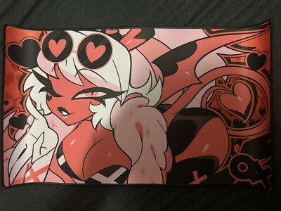 Helluva Boss Sexy Pin-Up Verosika Mayday Desk Mouse Play Mat 24x14'' Vivziepop