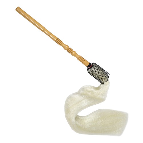 Performing Tai Chi Horsetail Whisk Tai Chi Horsetail Whisk Prop Delicate Tai - Imagen 7 de 12