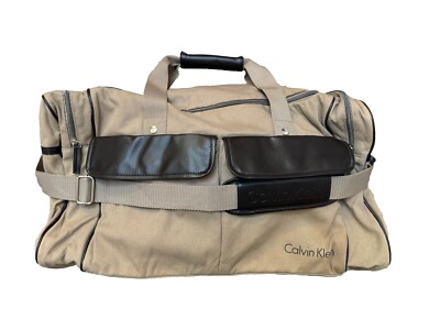Calvin Klein Extra Large Duffle Bag Vintage Canvas Original