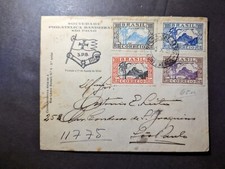 1935 Brazil Cover Sao Paulo Local Use Philatelic Flag Society