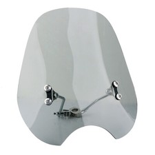 Universal Windschutzscheibe Windschild für 7/8'' & 1'' Motorrad Roller Winddicht