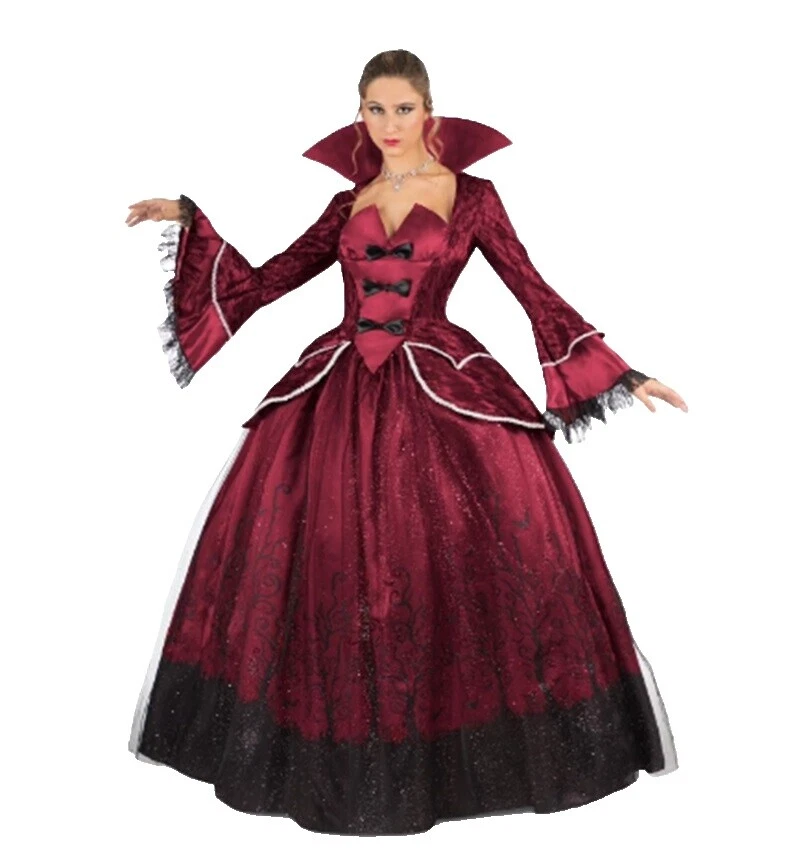 Poliéster vampiro disfraces para mujeres