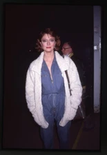 Susan Sarandon Candid 1984 Event Glamour Original 35mm Transparency Stamped