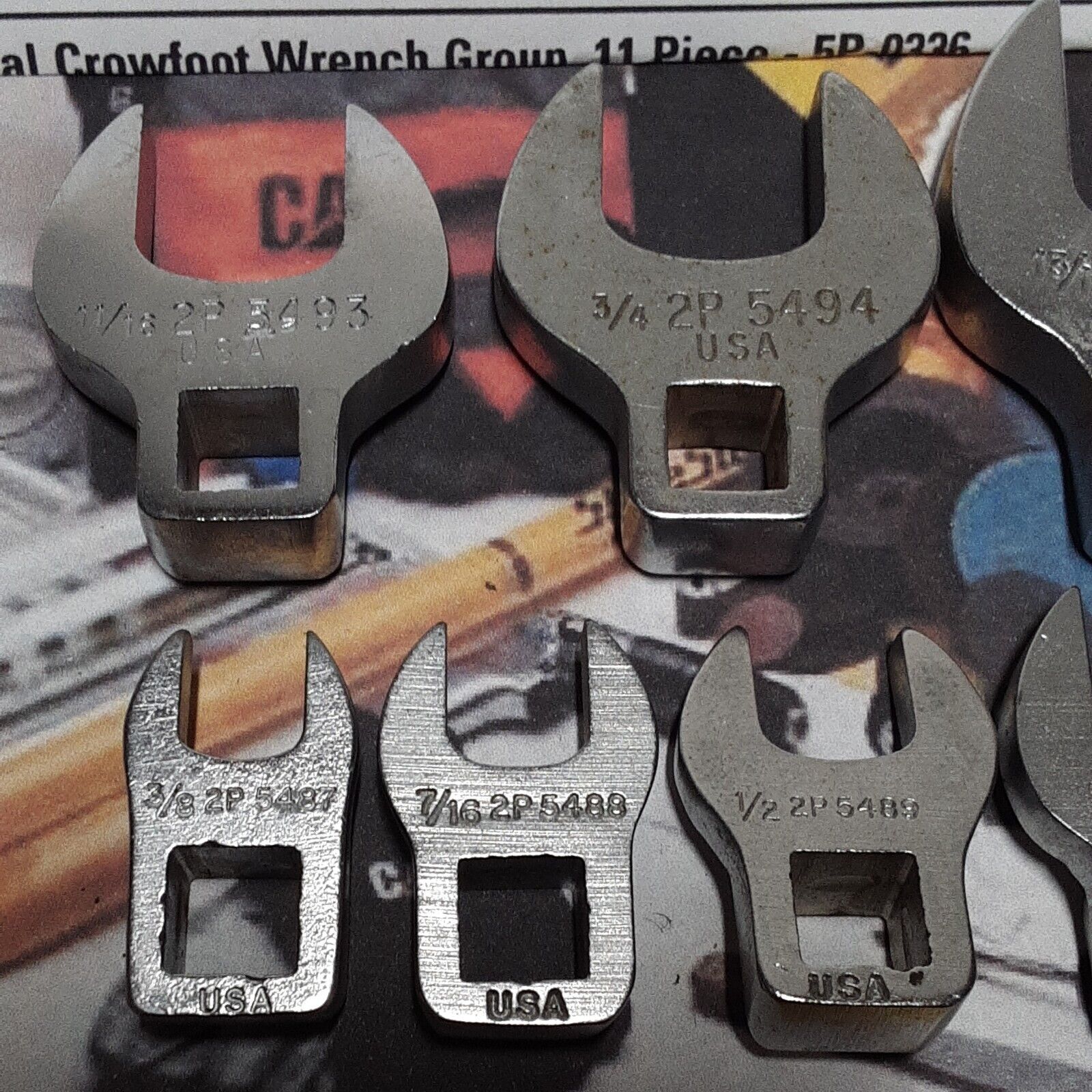 Ega Master Open End Crowfoot Wrench 1/2 - 1.9/16 