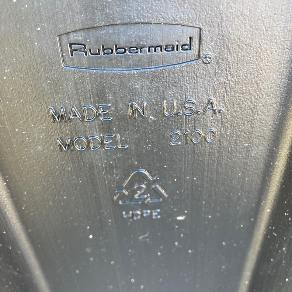 Vintage Rubbermaid Sled Model 2100 Sled Black 32” Long eBay