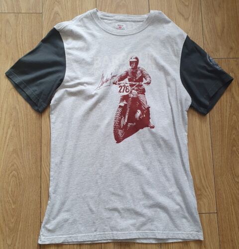 Barbour- Steve McQueen 1964 ISTD, 50th Anniversary T Shirt XL - Picture 1 of 10
