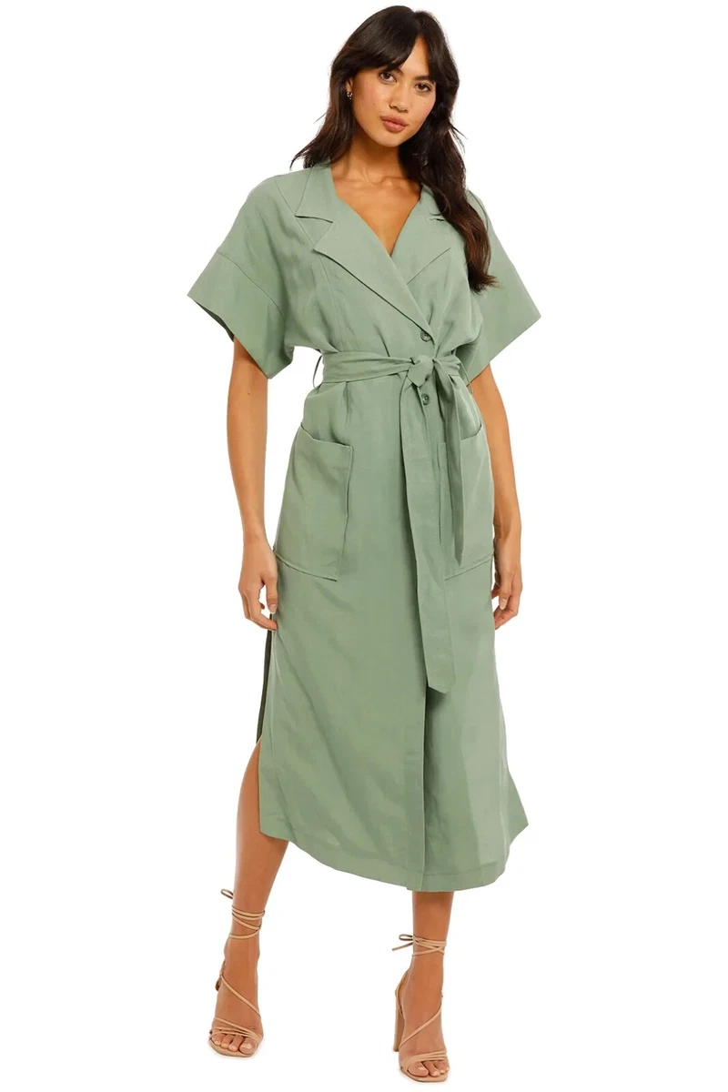 Green Wrap Dresses for sale | Shop with Afterpay | eBay Australia