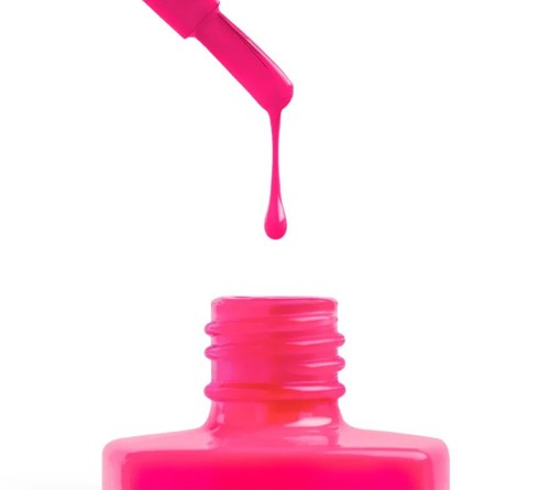 Apres Gel Polish 264 Electric Flamingo 0.5oz - 第 4/4 張圖片