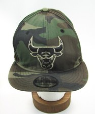 New Era 9Fifty Chicago Bulls Camo Snap Back Hat