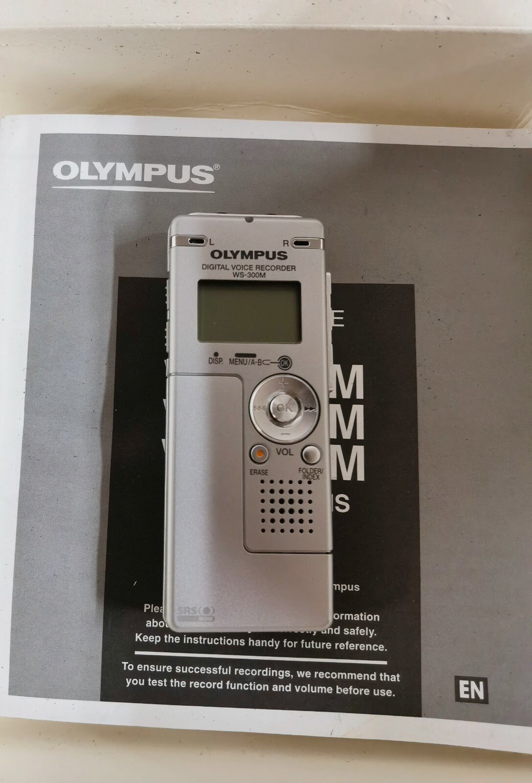 Olympus WS300M Digital Voice Recorder 50332299351 eBay