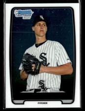 2012 Bowman Chrome #BCP202 Nate Jones Prospects Card Chicago White Sox