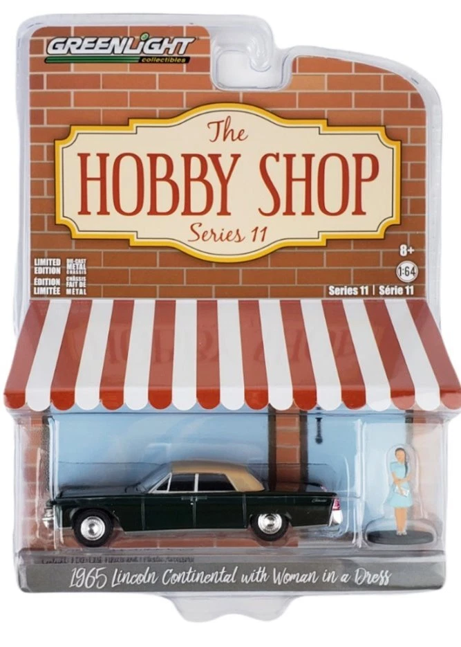 1965 年林肯大陆可转换女式连衣裙 1/64 比例压铸汽车  — 第 3/3 张图片