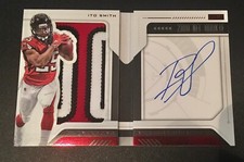 2018 ITO SMITH RC #10/10 AUTO LETTER “OO” JSY Playbook Patch Booklet RPA Book 🔥
