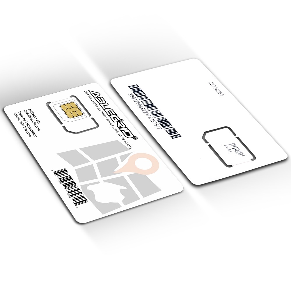 GSM SIM Cards for GPS Tracker and LoT SMS 2G 3G 4G LTE ( Use TMobile